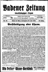 Badener Zeitung