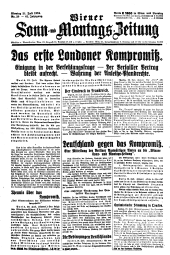 Wiener Sonn- und Montags-Zeitung