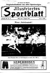 Illustriertes (Österreichisches) Sportblatt