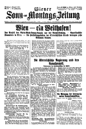 Wiener Sonn- und Montags-Zeitung