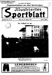 Illustriertes (Österreichisches) Sportblatt