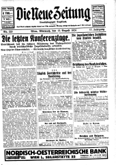 Die neue Zeitung