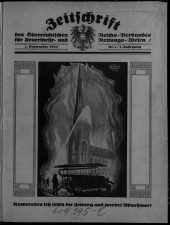 Zeitschrift d. Österr. Reichs-Verbandes f. Feuerwehr- und Rettungswesen