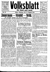 Volksblatt für Stadt und Land