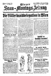 Wiener Sonn- und Montags-Zeitung