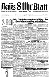Neues 8 Uhr Blatt