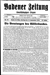 Badener Zeitung