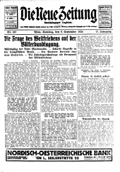 Die neue Zeitung