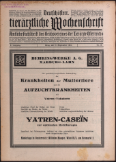 Deutsch-Österreichische tierärztliche Wochenschrift