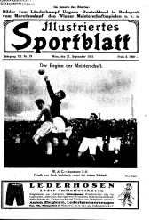 Illustriertes (Österreichisches) Sportblatt