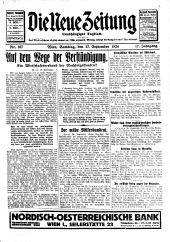 Die neue Zeitung