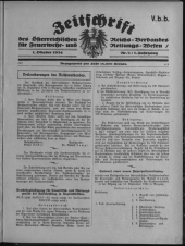 Zeitschrift d. Österr. Reichs-Verbandes f. Feuerwehr- und Rettungswesen