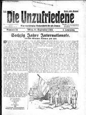 Die Unzufriedene