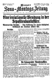 Wiener Sonn- und Montags-Zeitung