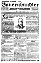 Der Bauernbündler