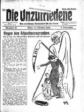 Die Unzufriedene