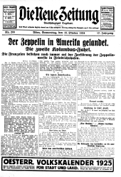 Die neue Zeitung