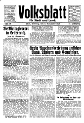 Volksblatt für Stadt und Land