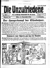 Die Unzufriedene