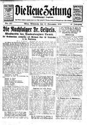 Die neue Zeitung