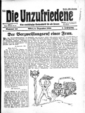 Die Unzufriedene