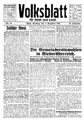 Volksblatt für Stadt und Land