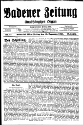 Badener Zeitung