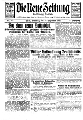 Die neue Zeitung