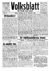 Volksblatt für Stadt und Land