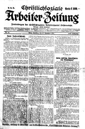 Christlich-soziale Arbeiter-Zeitung