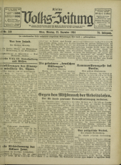 (Österreichische) Volks-Zeitung