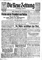 Die neue Zeitung