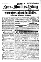 Wiener Sonn- und Montags-Zeitung