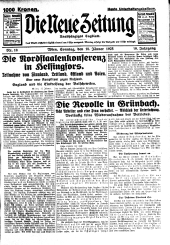 Die neue Zeitung