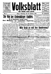 Volksblatt für Stadt und Land