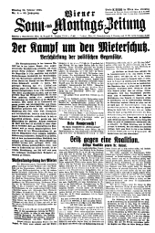 Wiener Sonn- und Montags-Zeitung