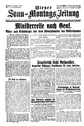 Wiener Sonn- und Montags-Zeitung