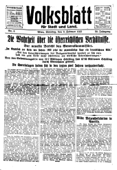 Volksblatt für Stadt und Land