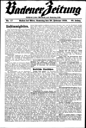 Badener Zeitung