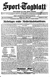 (Wiener) Sporttagblatt