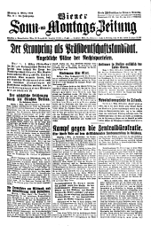 Wiener Sonn- und Montags-Zeitung