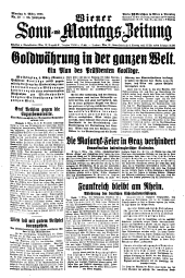 Wiener Sonn- und Montags-Zeitung
