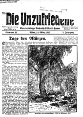 Die Unzufriedene