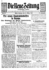 Die neue Zeitung