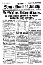 Wiener Sonn- und Montags-Zeitung