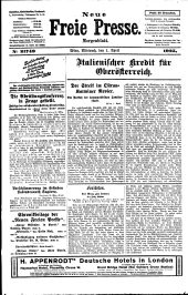 Neue Freie Presse