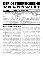 Der österreichische Volkswirt