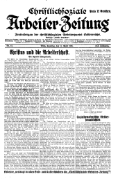 Christlich-soziale Arbeiter-Zeitung