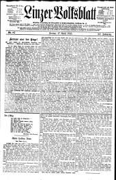 Linzer Volksblatt