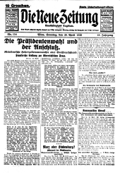 Die neue Zeitung